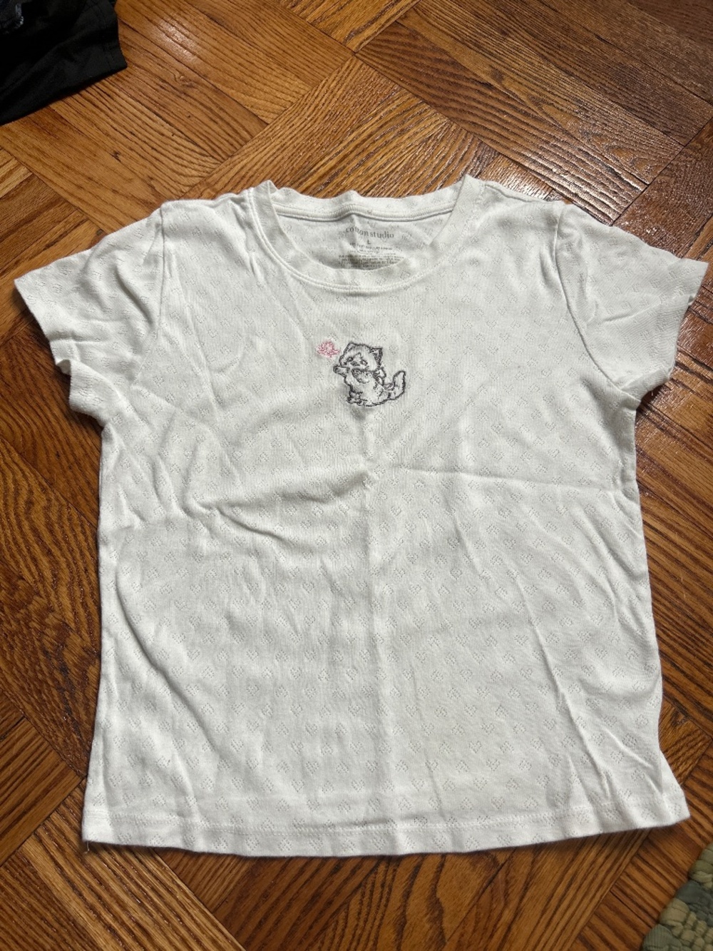Cotton Studio Kitten Baby Tee